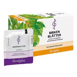 BIRKENBLÄTTER Sacos de filtro de chá, 20X2 g