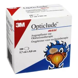 OPTICLUDE 3M maxi 5,7x8 cm 1539/100, 100 peças