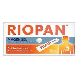 RIOPAN Gel para o estômago Stick-Pack, 10X10 ml