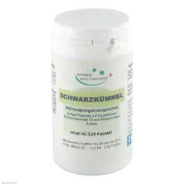 SCHWARZKÜMMEL CÁPSULAS, 60 unid