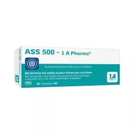 ASS Comprimidos Pharma 500-1A, 30 unidades