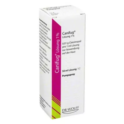 CANIFUG Solução 1%, 50 ml