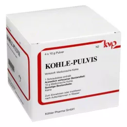KOHLE pó de pulvis, 4X10 g
