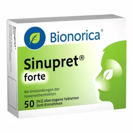 SINUPRET comprimidos revestidos fortes, 50 unidades