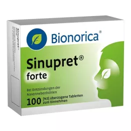 SINUPRET comprimidos revestidos fortes, 100 unidades