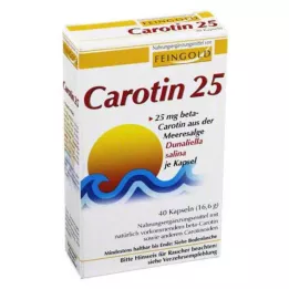 CAROTIN 25 cápsulas Feingold, 40 unidades