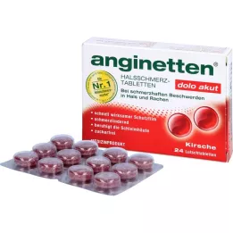 ANGINETTEN pastilhas para garganta aguda dolo, 24 unidades