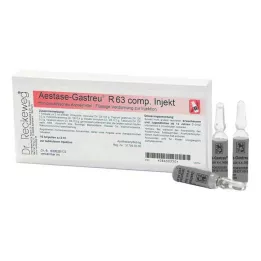 AESTASE-Ampolas injetáveis Gastreu R63 comp, 10x2 ml