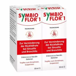 SYMBIOFLOR 1 suspensão, 2X50 ml