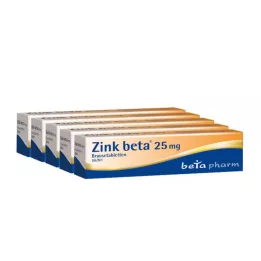 ZINK BETA 25 comprimidos efervescentes, 100 unidades