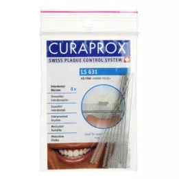 CURAPROX LS 631 Escova interdental ex./extra fina, 8 peças