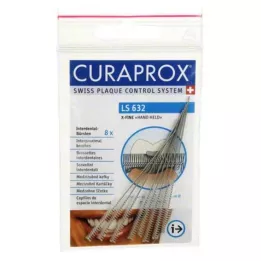 CURAPROX LS 632 Escova interdental extra fina, 8 peças
