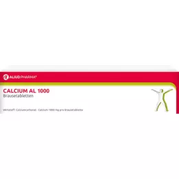 CALCIUM AL 1000 comprimidos efervescentes, 20 unidades