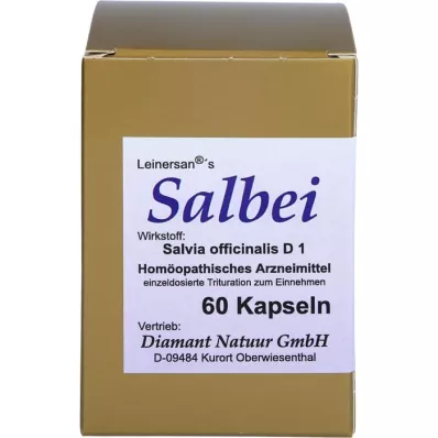 SALBEI CÁPSULAS, 60 unid