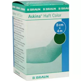 ASKINA Bandagem adesiva cor 8 cmx4 m verde, 1 peça