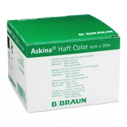 ASKINA Bandagem adesiva cor 6 cmx20 m verde, 1 peça