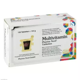 MULTIVITAMIN PHARMA Comprimidos Nord, 150 unidades