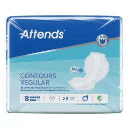 ATTENDS Contornos Regulares 8 modelos, 28 peças