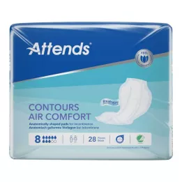 ATTENDS Contours Air Comfort 8 moldes, 28 peças