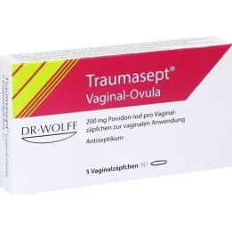 TRAUMASEPT Óvulos, 5 unidades