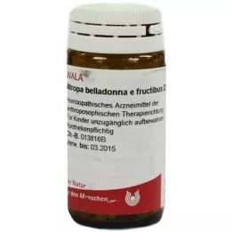 ATROPA beladona e fructibus D 20 Globuli, 20 g