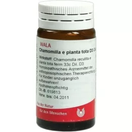 CHAMOMILLA E planta tota D 3 glóbulos, 20 g