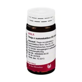 THUJA E SUMMITATIBUS D 3 Glóbulos, 20 g
