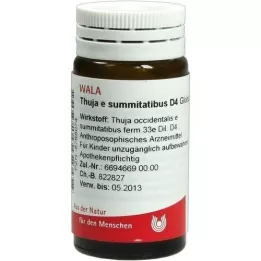 THUJA E SUMMITATIBUS D 4 glóbulos, 20 g