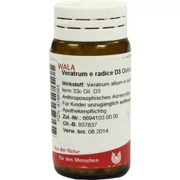 VERATRUM E raiz D 3 Glóbulos, 20 g
