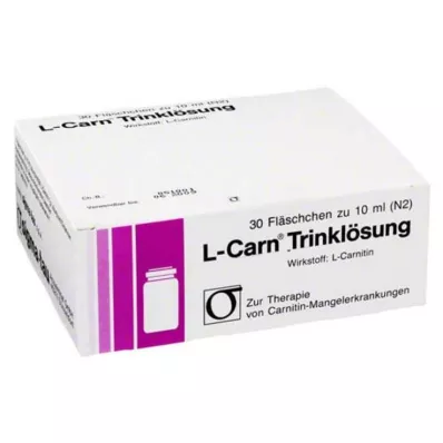 L-CARN Solução para beber, 30X10 ml