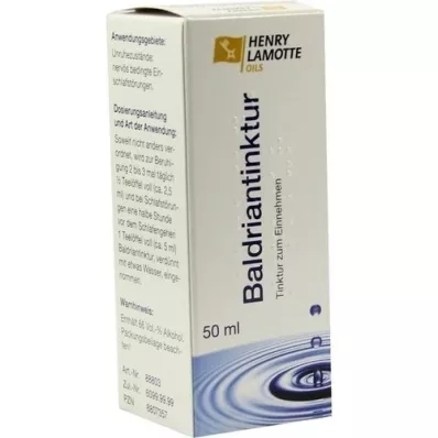 TINTURA DE VALERIANA, 50 ml TINTURA DE VALERIANA, 50 ml