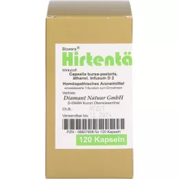 HIRTENTÄSCHEL Cápsulas Bioxera, 120 unidades