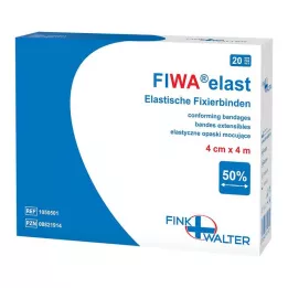 FIXIERBINDE elástico 4 cmx4 m solto, 1X20 pcs