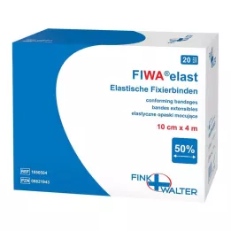FIXIERBINDE elástico 10 cmx4 m solto, 1X20 pcs