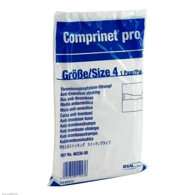 COMPRINET por meia coxa tamanho longo 4 branco, 2 unid COMPRINET por meia coxa tamanho longo 4 branco, 2 unid