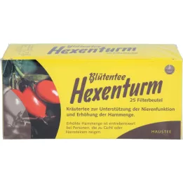 HEXENTURM Sacos de filtro para chá de flores, 25 unidades