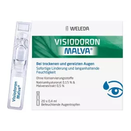 VISIODORON Colírio de Malva em pipeta monodose, 20X0,4 ml