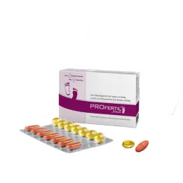 Pacote combinado de comprimidos/cápsulas femininos Profertil 3 meses, 1 un