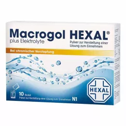 MACROGOL HEXAL mais eletrólitos Plv.z.H.e.L.z.E., 10 pcs