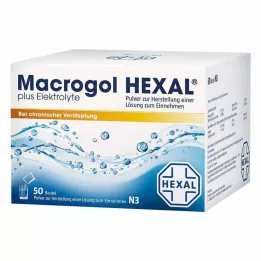 MACROGOL HEXAL mais eletrólitos Plv.z.H.e.L.z.E., 50 pcs