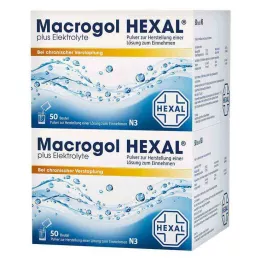 MACROGOL HEXAL mais eletrólitos Plv.z.H.e.L.z.E., 100 pcs