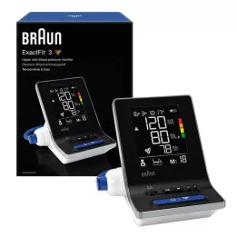 BRAUN BLUTDRUCKMESSGERÄT Braço superior ExactFit3 BUA6150, 1 peça