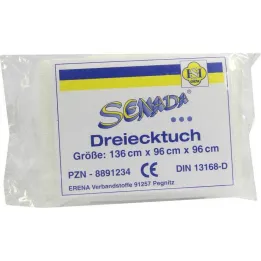 Lenço triangular Senada DIN 13168, 1 un