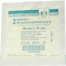 Compressas de lã estéreis Erena, 2 unidades