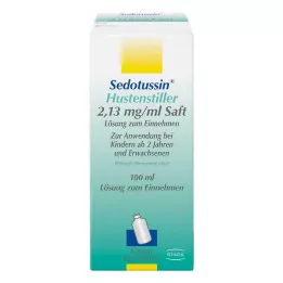 SEDOTUSSIN Suco supressor de tosse, 100 ml