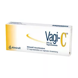 VAGI C Comprimidos vaginais, 12 unidades