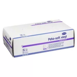PEHA-SOFT Luvas Unt.de Vinil sem pó S, 100 unid