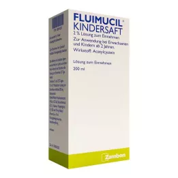 FLUIMUCIL Suco infantil, 200 ml