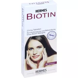 BIOTIN HERMES comprimidos de 2,5 mg, 30 unidades