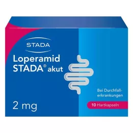 LOPERAMID STADA cápsulas duras agudas de 2 mg, 10 unidades